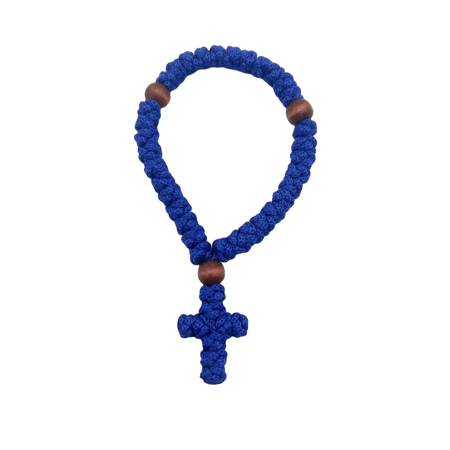 Handmade Christian knot Prayer Protection Blessing Cross Charm Tassel Car Hanging Charm