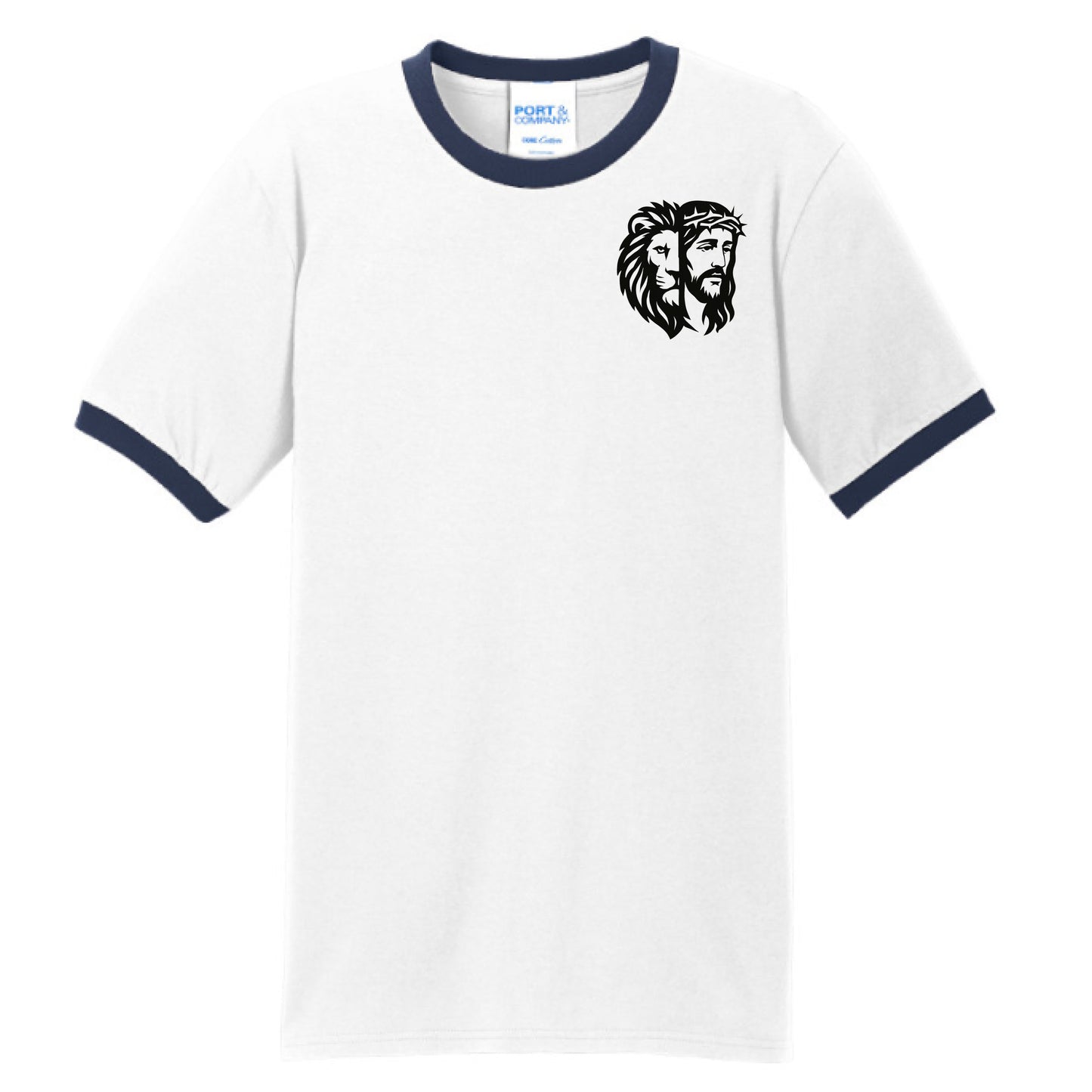White/Navy - FRONT