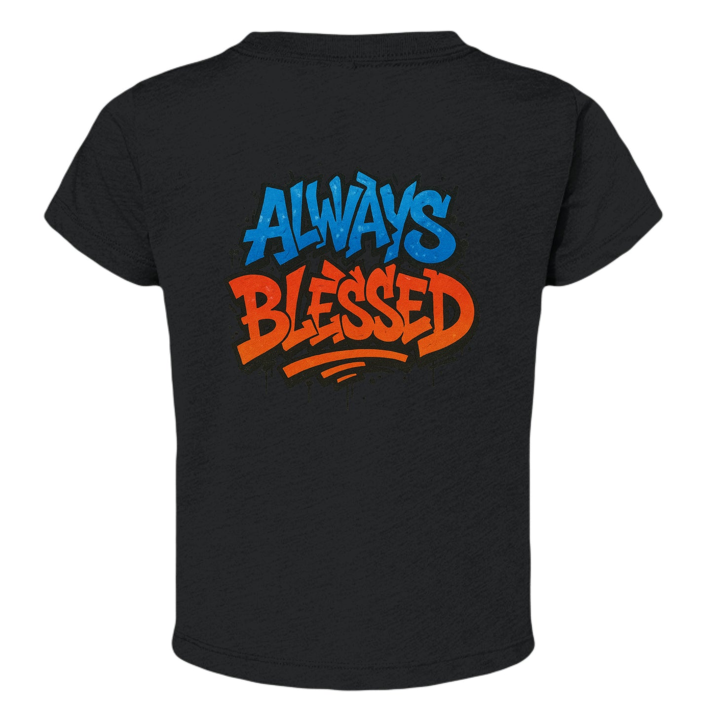Solid Black Triblend - BACK