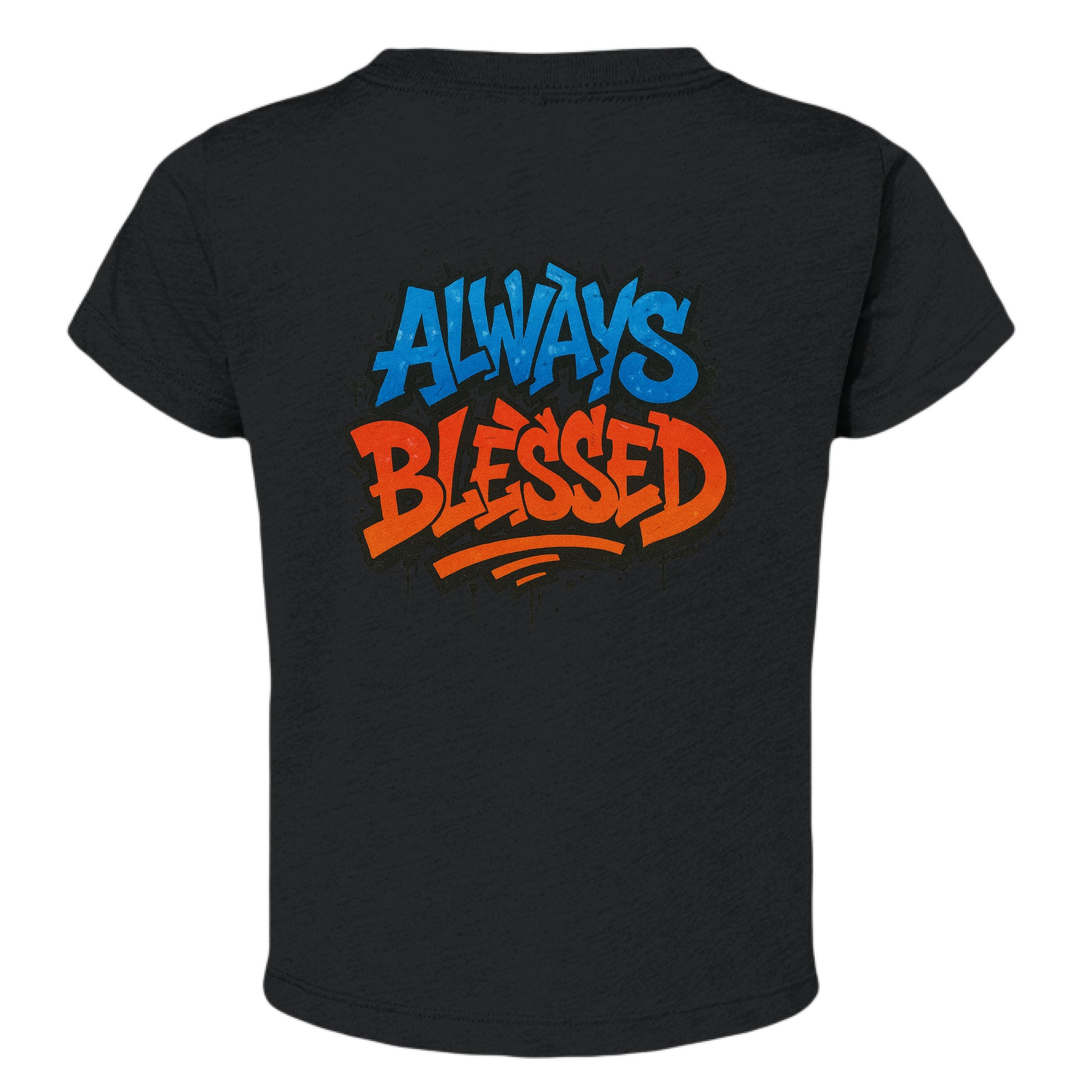 Solid Black Triblend - BACK
