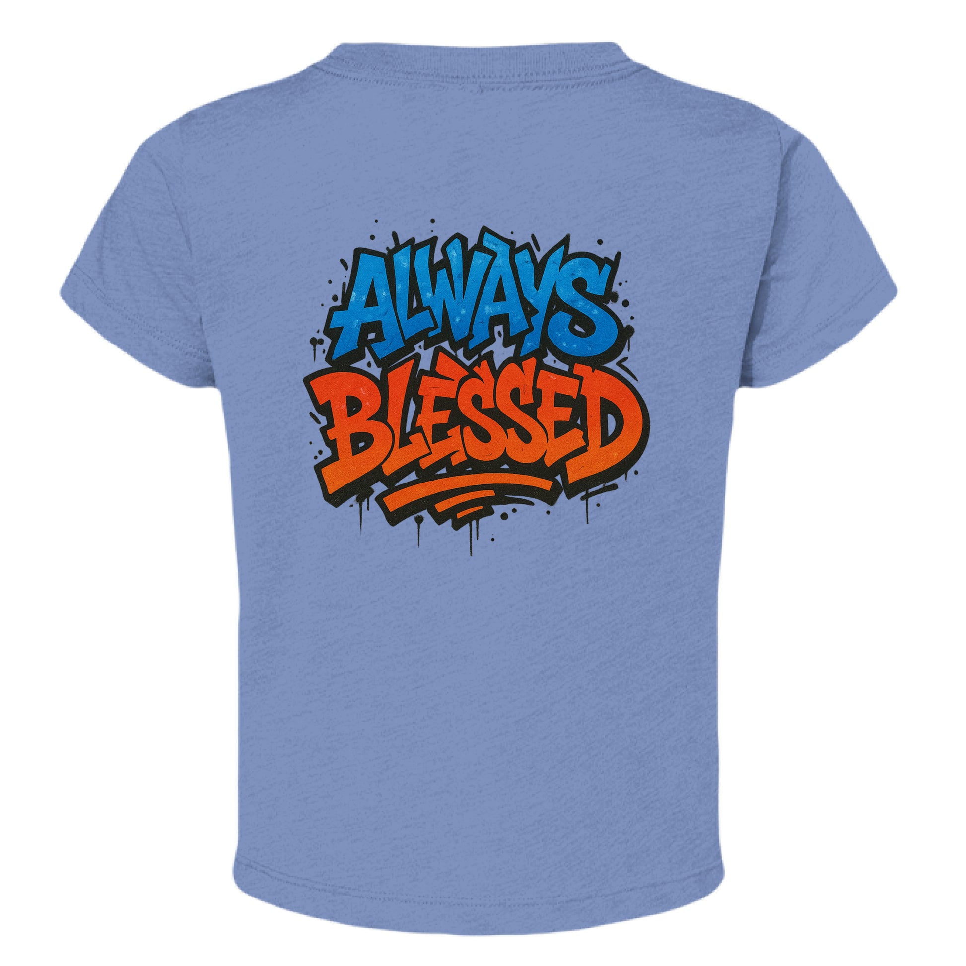 BLUE TRIBLEND - BACK