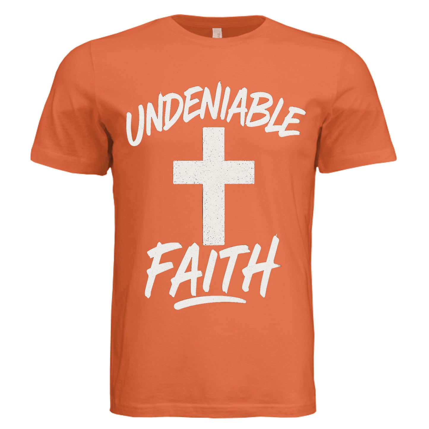 Solid Orange Triblend - FRONT
